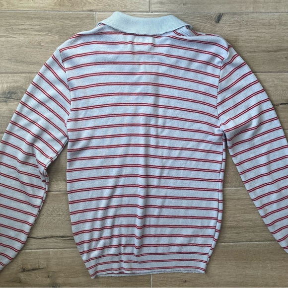 Men's Vintage 1980s Sears Striped Sweater - Picture 2 of 3